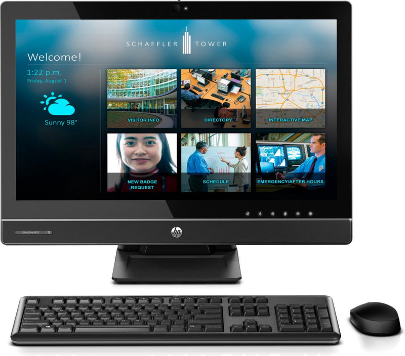 HP EliteOne 800 G1 All-in-One | i5-4590S | 4GB DDR3 | 256GB SSD | 23"