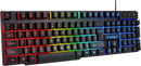 T-WOLF TF800 4-in-1 Gaming Set – RGB Toetsenbord, Muis, Headset en Muismat