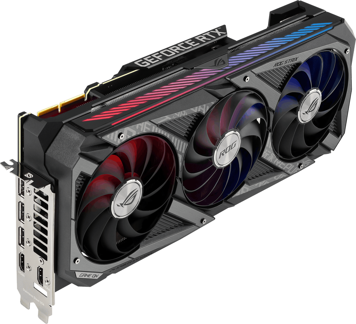 ASUS ROG Strix GeForce RTX 3090 OC - 24GB GDDR6X Gaming Videokaart