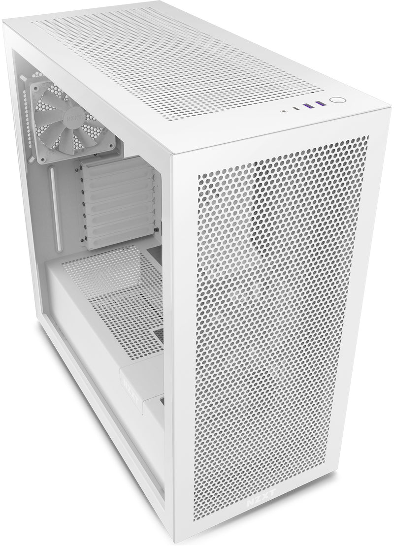 NZXT H7 Flow (2022) Mid Tower Behuizing - Wit (Gaming kast)