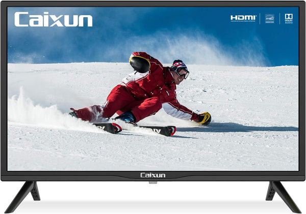 Caixun EC24T1H, TV 24 inch LED TV HD (720P) met ingebouwde HDMI, USB, AV in