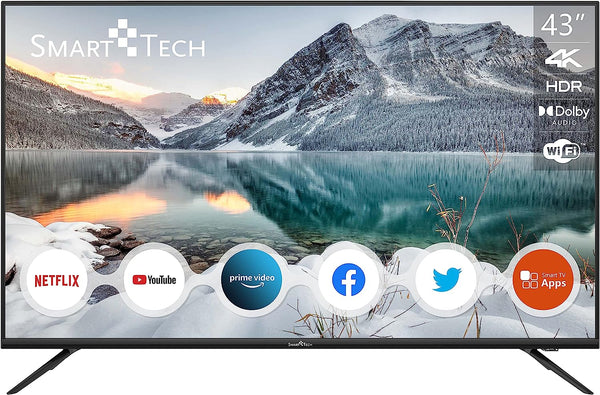 Smart Tech SMT43N30UC2M1B1 43-inch 4K UHD Android-tv