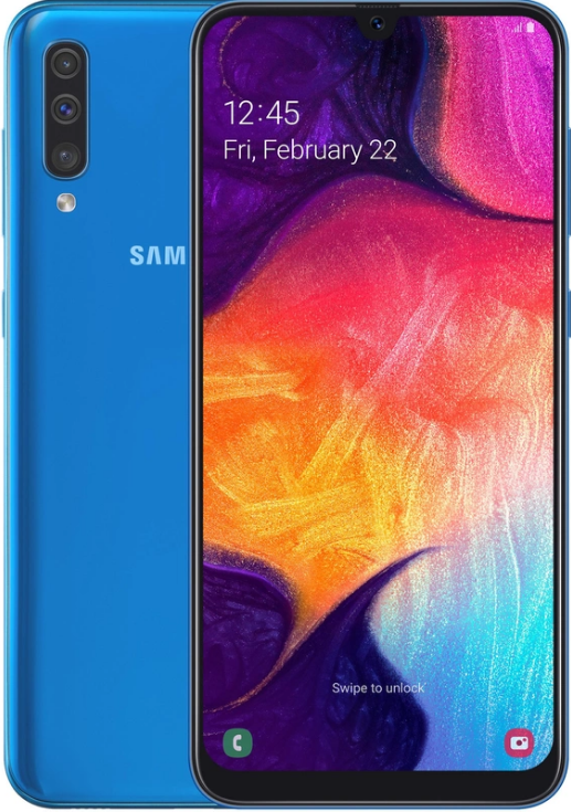 Samsung Galaxy A50 2019 SM-A505FN - 128GB - Blauw