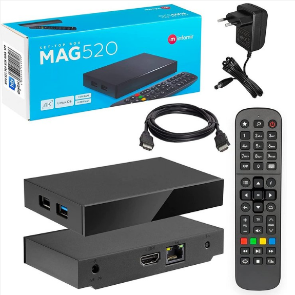MAG 520 | IPTV box | Linux | 4K
