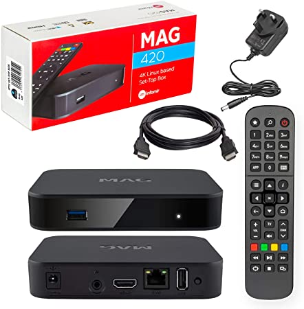 MAG 420 | 4K UHD | Linux | Set-top Box