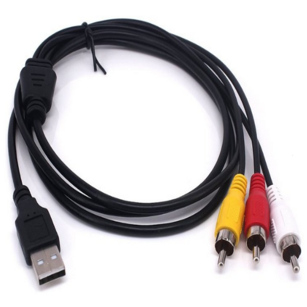 USB naar RCA kabel - 1,5M