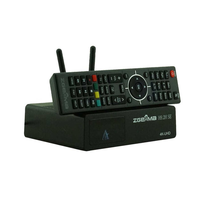 Zgemma H9.2H SE | 4K-UHD | Linux + Android | T2C + S2X tuners | Wifi